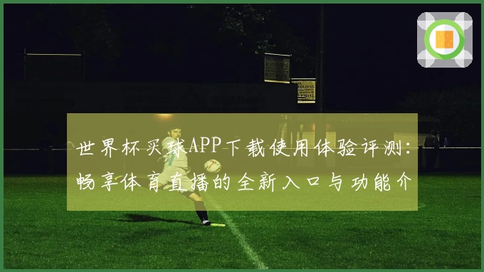 世界杯买球APP下载使用体验评测：畅享体育直播的全新入口与功能介绍